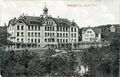 Historische Ansichtskarte über die Heilstätte (Waldkrankenhaus) der Stadt Fürth im Stadtwald
