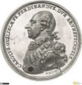 Medaille mit dem Bild des Herzogs von Brauchschweig, 1787
