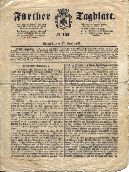 Datei:Fürther Tagblatt 1855 S1 fw.jpg