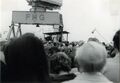 Bay. Ministerpräsident Alfons Goppel zur Eröffnungsfeier des Fürther Hafens am 15. Juli 1972