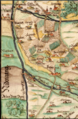 Ausschnitt aus: "Karte des Waldbesitzes der Reichsstadt Nürnberg", 1562-1563