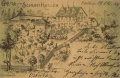 Schuh`s Keller, historische Postkarte