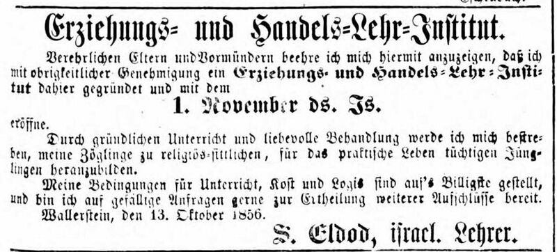 Datei:Eldod, Würzburger Anzeiger, 15.10.1856.jpg