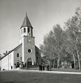 Die neue Kirche St. Martin in den 1950er Jahren