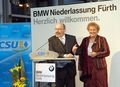 CSU-Neujahresempfang mit StR Dr. Joachim Schmidt und MdL Petra Guttenberger im BMW-Autohaus auf der Hardhöhe, 2007