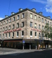 Gebäude des ehemaligen , Ecke <a class="mw-selflink selflink">Rudolf-Breitscheid-Straße</a>/.