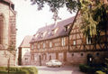 Pfarrhaus am Kirchenplatz, heute Kindergarten. Aufnahme von 1969
