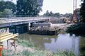 Dietrich-Bonhoeffer-Brücke an der Kapellenstraße, südlicher Brückenteil Juli 1993