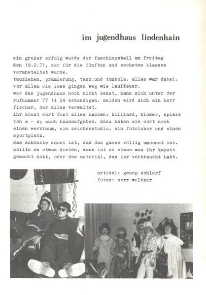 Datei:Jugendhaus Lindenhain Faschingsball 1971.jpg