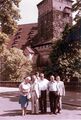 Paisley Delegation vor der Nürnberger Burg, Mai 1979