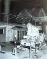 Brand bei der Tierkörperbeseitungsanstalt Mattecka im Januar 1972