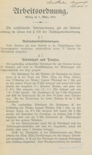 Datei:Baugeschäft Karl Bohn Arbeitsordnung-1911.pdf