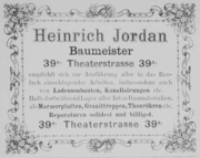 Heinrich Jordan Anzeige 1886.png