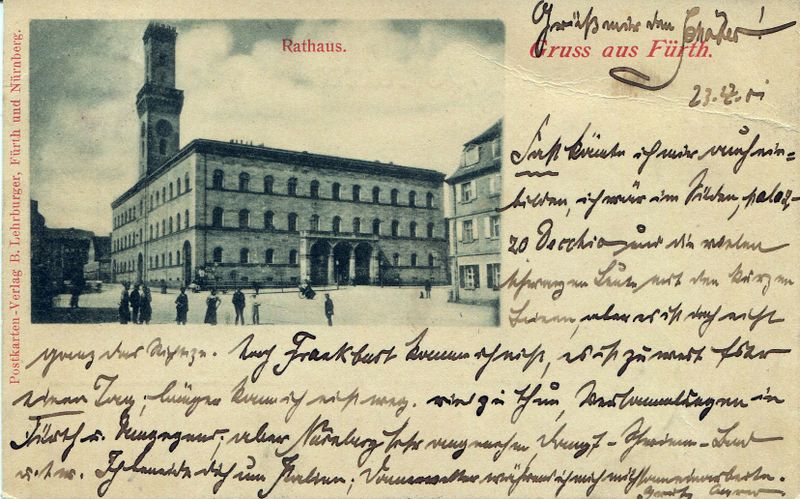 Datei:AK Rathaus gel 1901.jpg