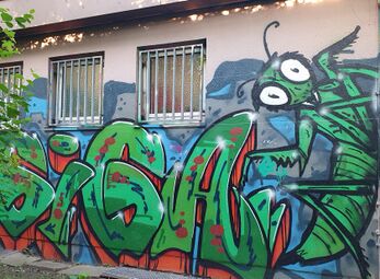 Graffiti Jugendhaus Hardhöhe 2024 05 10.jpg