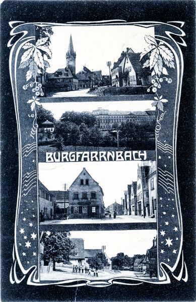 Datei:AK Burgfarrnbach gel 1906.jpg