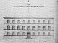 Bauplan Jüdisches Hospital, Konrad Jordan, 1841