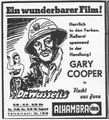Werbung vom Kino Alhambra in den Fürther Nachrichten vom 31. Okt. 1952