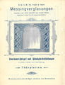 Historisches Werbeblatt der Spiegelfabrik Winkler & Kütt von 1900 (Rückseite)