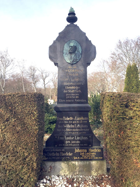 Datei:Grab Georg Friedrich v Langhans 2016.jpg