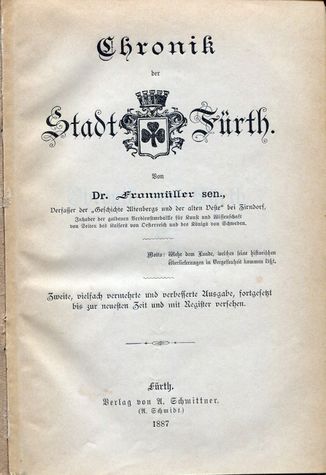 Chronik der Stadt Fürth 1887 (Buch).jpg