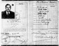 Erich Midas Pass, 15. Juni 1938
