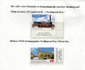 Sonderbriefmarken 50 und 85 Cent mit Motiv "Adler" der <!--LINK'" 0:230--> und <!--LINK'" 0:231--> von des ehem Briefdienstleisters "Nordbayern Post", <a class="mw-selflink selflink">2010</a>