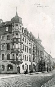AK Tannenstraße 2 gel 27 Aug 1916.jpg