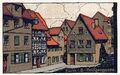 Ansichtskarte aus der Reihe der Künstler-Steinzeichnung von der Kunstverlagsanstalt von Friedrich Riegel aus Nürnberg mit Fürth-Motiven, ca. 1920