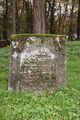 Grabstein Moses Fulda am alten Jüdischen Friedhof in Fürth, ältester noch existierender Grabstein, Beerdigung 4. November 1654