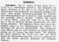 Nachruf zum Tode Louis Auerbach, Nürnberg-Fürther Israelitisches Gemeindeblatt 1. Februar 1929