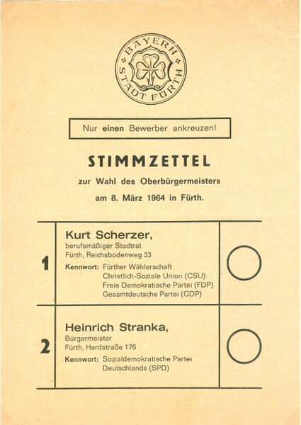 Datei:Stimmzettel Bürgermeisterwahl 1964.jpg