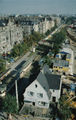 Baustelle U-Bahn, Blick vom Quelle-Frauenwohnheim Königswarterstr. 84 auf Hornschuchpromenade