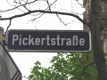 Straßenschild Pickertstraße