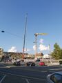 Kranaufbau auf Baustelle am ehem. Kinderheim St. Michael in der Poppenreuther Straße, September 2024 <span class="smw-highlighter" data-type="8" data-state="inline" data-title="Hinweis" title="Urheber: betz-von-ronhofErstellungsdatum: 3. September 2024Lizenz: cc-by-sa-4.0"><span class="smwtticon note"></span><span class="smwttcontent">Urheber: betz-von-ronhof<br>Erstellungsdatum: <!--LINK'" 0:10--> <!--LINK'" 0:11--><br>Lizenz: cc-by-sa-4.0</span></span>