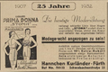 Werbeanzeige Hannchen Kurländer, Oktober 1932 <span class="smw-highlighter" data-type="8" data-state="inline" data-title="Hinweis" title="Lizenz: PDM"><span class="smwtticon note"></span><span class="smwttcontent">Lizenz: PDM</span></span>