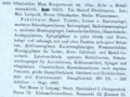 Fa. Max Offenbacher, Eintrag im Adressbuch Deutschlands Glasindustrie von 1927