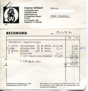 Rechnung Willert 1970.jpg